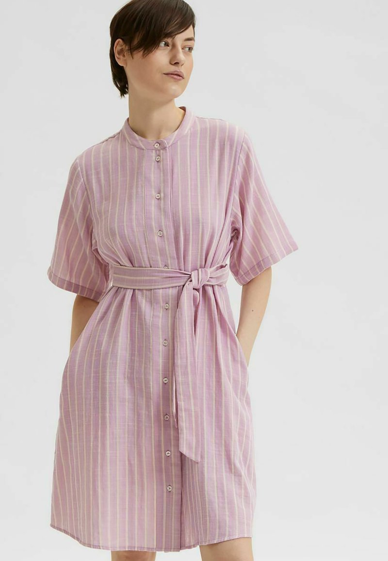 Damen Freizeitkleider | Selected Femme Blusenkleid african violet/lila - DL24624 Damen Freizeitkleider | Selected Femme Blusenkleid african violet/lila - DL24624