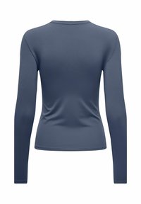 ONLY NORMAL GESCHNITTEN U-AUSSCHNITT - Longsleeve - vintage indigo