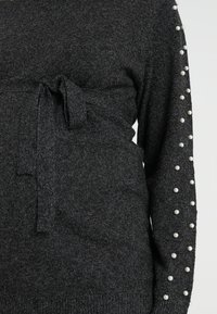MAMALICIOUS Strickpullover - dark grey