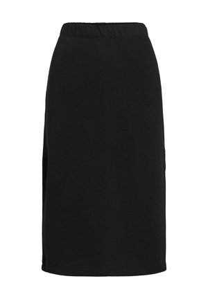 VILA, PENCIL SKIRT VIVERA MIDI - Jupe crayon - black