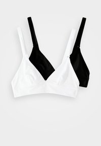 2 PACK - Σουτιέν για T-shirt - black/white