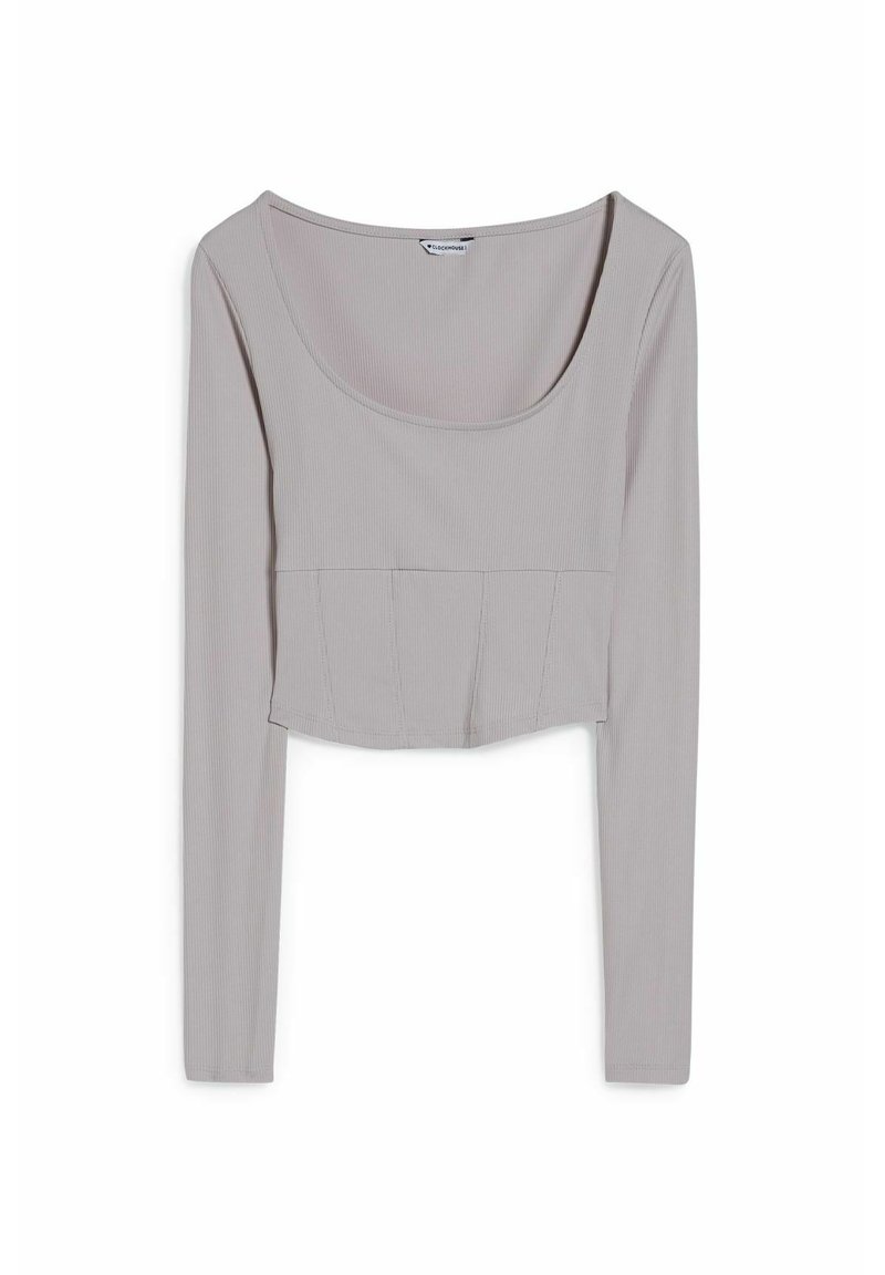 CLOCKHOUSE Longsleeve lichtgrijs