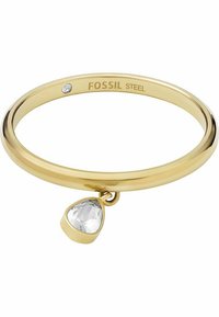 Fossil Ring - gold-coloured