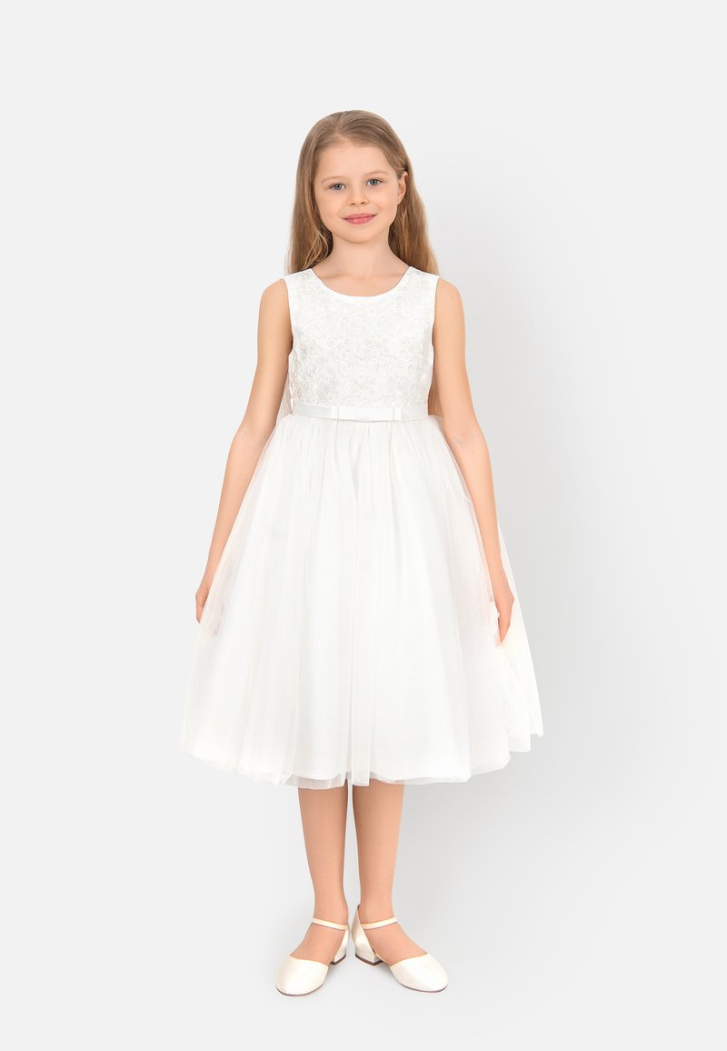 Hochzeitsatelier Irvalda ALISA ELEGANT FLOWER  - Vestito elegante - white