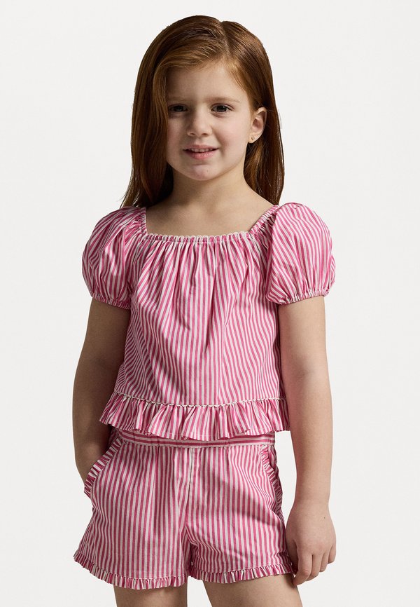 STRIPED RUFFLED COTTON TOP - Blouse4
