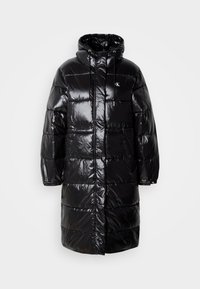 SHINE LONG PUFFER COAT - Zimski plašč - black