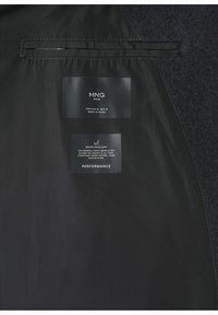Mango Klassisk frakke - mottled dark grey