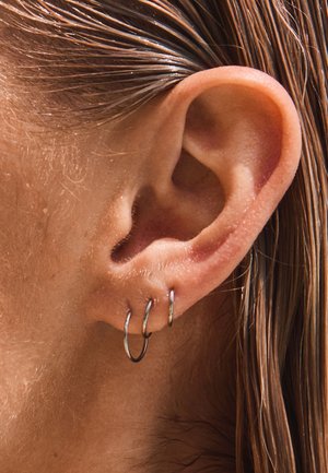 Next, 3 PACK - Ohrringe - silver tone