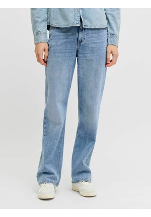 LOCKER GESCHNITTEN JXSEVILLE LOOSE NOOS - Løst sittende jeans - light blue denim