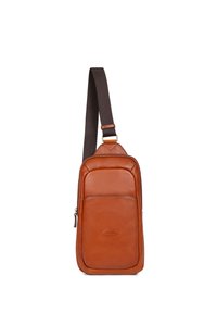 Hexagona STUART - Borsa a tracolla - marron cognac