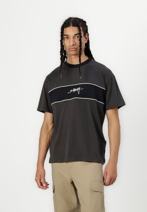 WARPED UNISEX - T-shirt basic - off black
