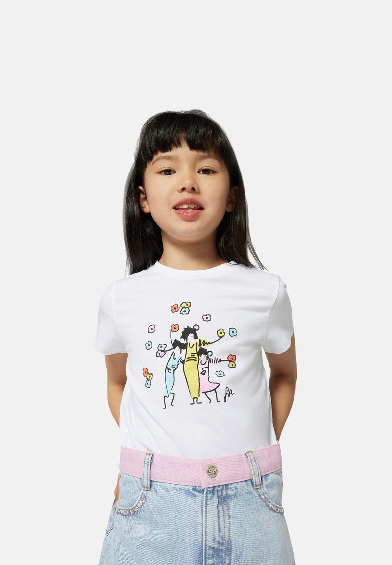 Sonia Rykiel SHORT-SLEEVED - Print T-shirt - blanc