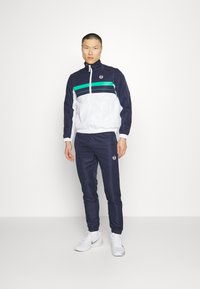 Sergio Tacchini - ZELMA TRACKSUIT - Trainingsanzug - navy/white/peacock green Thumbnail-Bild 1