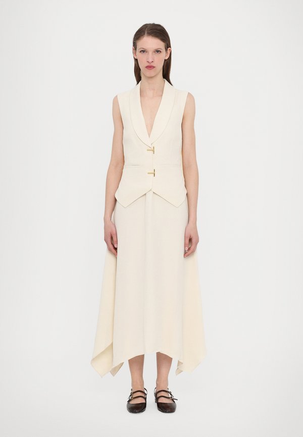 MATTE SHEER TAILORED HANDKERCHIEF DRESS - Day dress