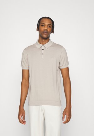 EMBROIDERY RICO - Polo shirt - light camel