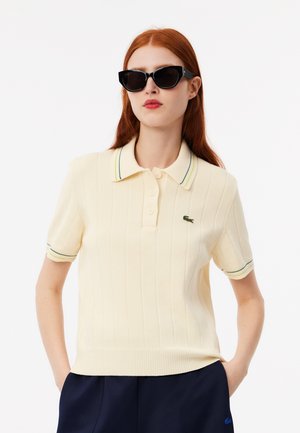 Polo shirt - blanc   vert   jaunei