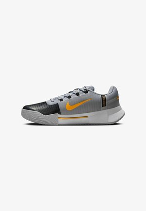 Nike Performance ZOOM CHALLENGE - da tennis per terra battuta - wolf grey laser orange black white