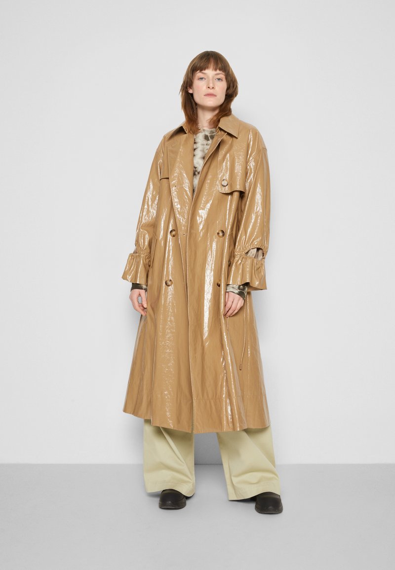 Damen Bekleidung | Proenza Schouler White Label TIE DYE LONG SLEEVE Langarmshirt ecru/taupe/grün - RO84684 Damen Bekleidung | Proenza Schouler White Label TIE DYE LONG SLEEVE Langarmshirt ecru/taupe/grün - RO84684