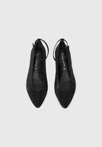 Tamaris Pahkluurihmadega baleriinad - black