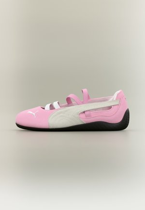 SPEEDCAT JR UNISEX - Bailarinas con hebilla - pink shimmer/white