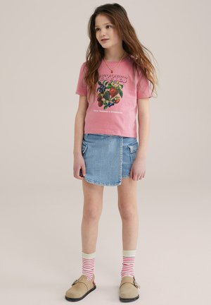 T-Shirt print - light pink