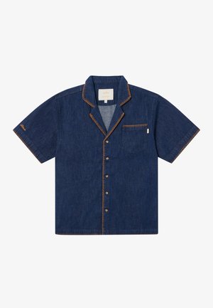 BLKVIS SCRIPT SHORTSLEEVE UNISEX - Camicia - peacoat