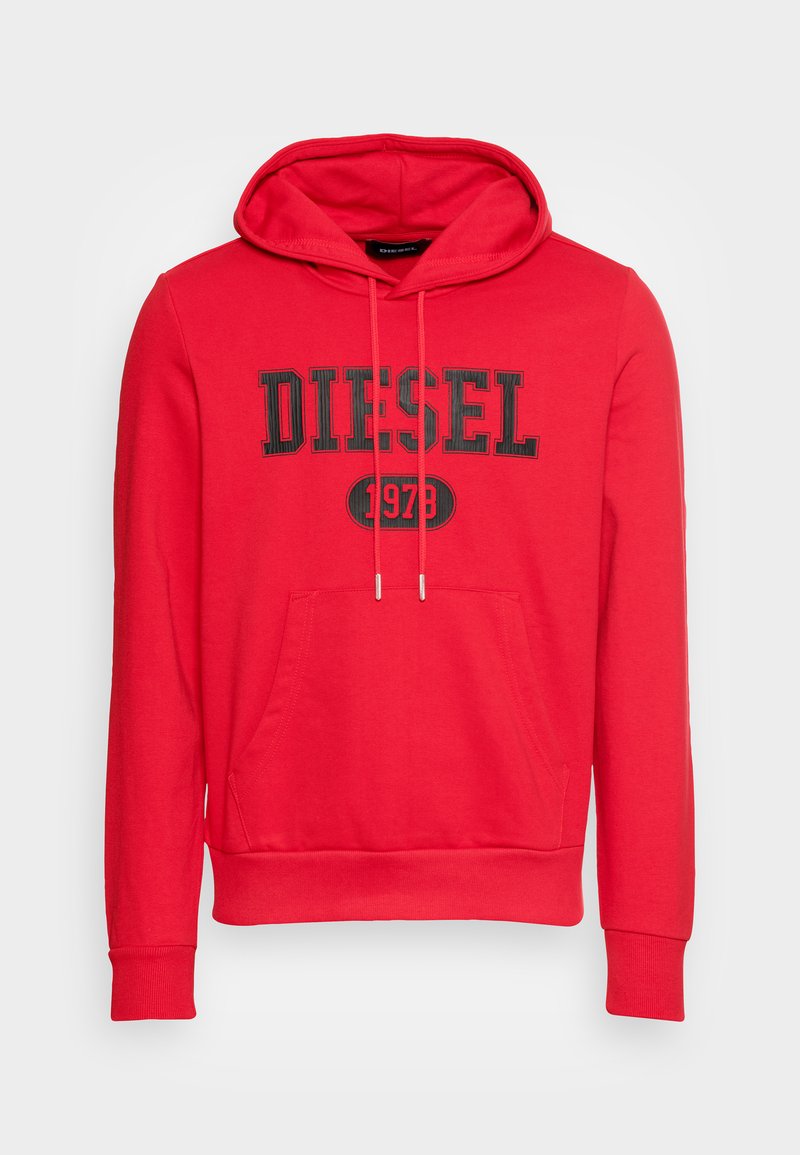 Herren Kapuzenpullover | Diesel S-GINN-HOOD-K25 Kapuzenpullover red/rot - VU34961 Herren Kapuzenpullover | Diesel S-GINN-HOOD-K25 Kapuzenpullover red/rot - VU34961