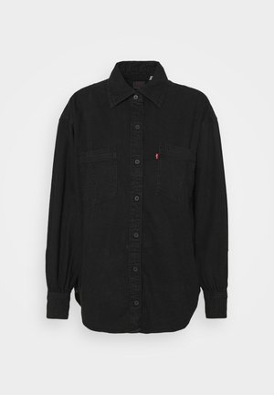 Overhemdblouse - black