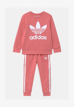 CREW SET UNISEX - Trainingspak - hazy rose/white