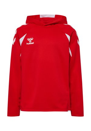 CORE 2.0  - Hættetrøje - true red white