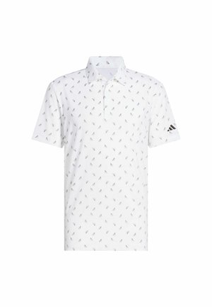 adidas Golf ULTIMATE365 PRINTED MESH - Polo shirt - white black