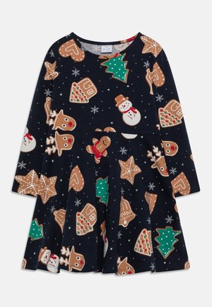DRESS GINGERBREAD - Jersey dress - dark navy