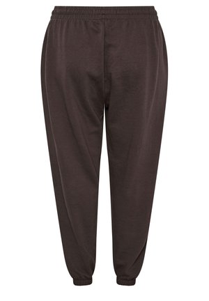 Yours Clothing, PLUS SIZE JOGGERS - Pantalon de survêtement - chocolate