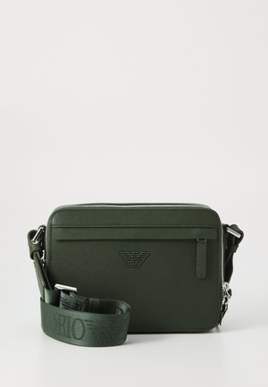 Emporio Armani MINI UNISEX - Cross body bag - deep forest