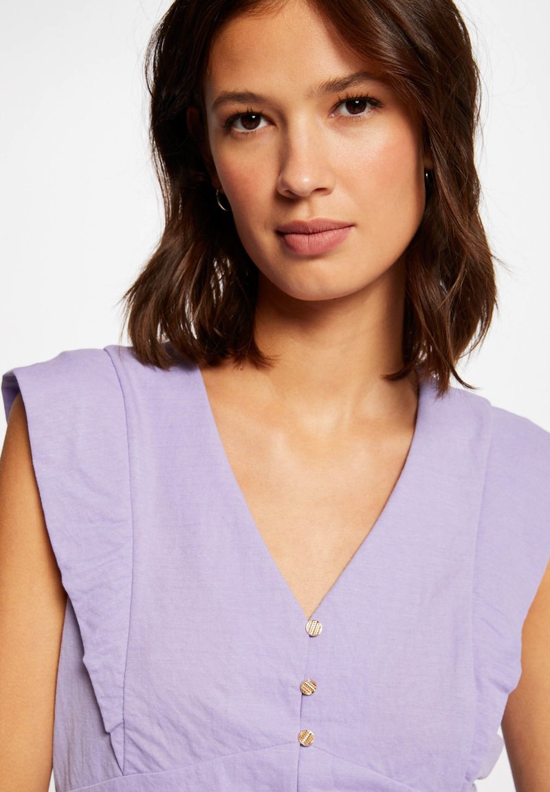Damen T-Shirts | Morgan Bluse mottled dark purple/dunkellila-meliert - KJ97122 Damen T-Shirts | Morgan Bluse mottled dark purple/dunkellila-meliert - KJ97122
