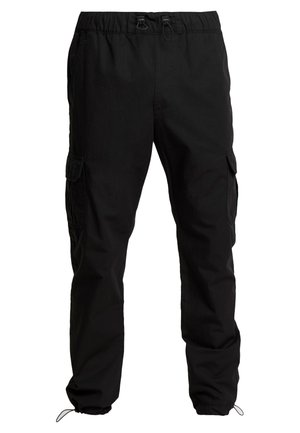 Urban Classics RIPSTOP CARGO PANTS - Cargohose - black