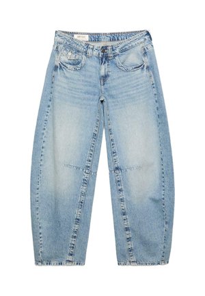 BALLOON - Wide Leg - stone blue denim