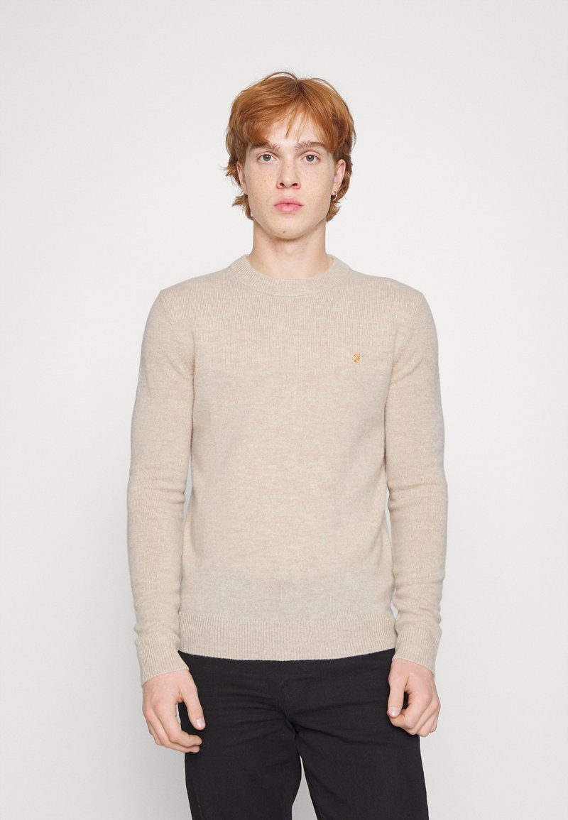 Farah BIRCHALL CREW - Camisola - oatmeal marl