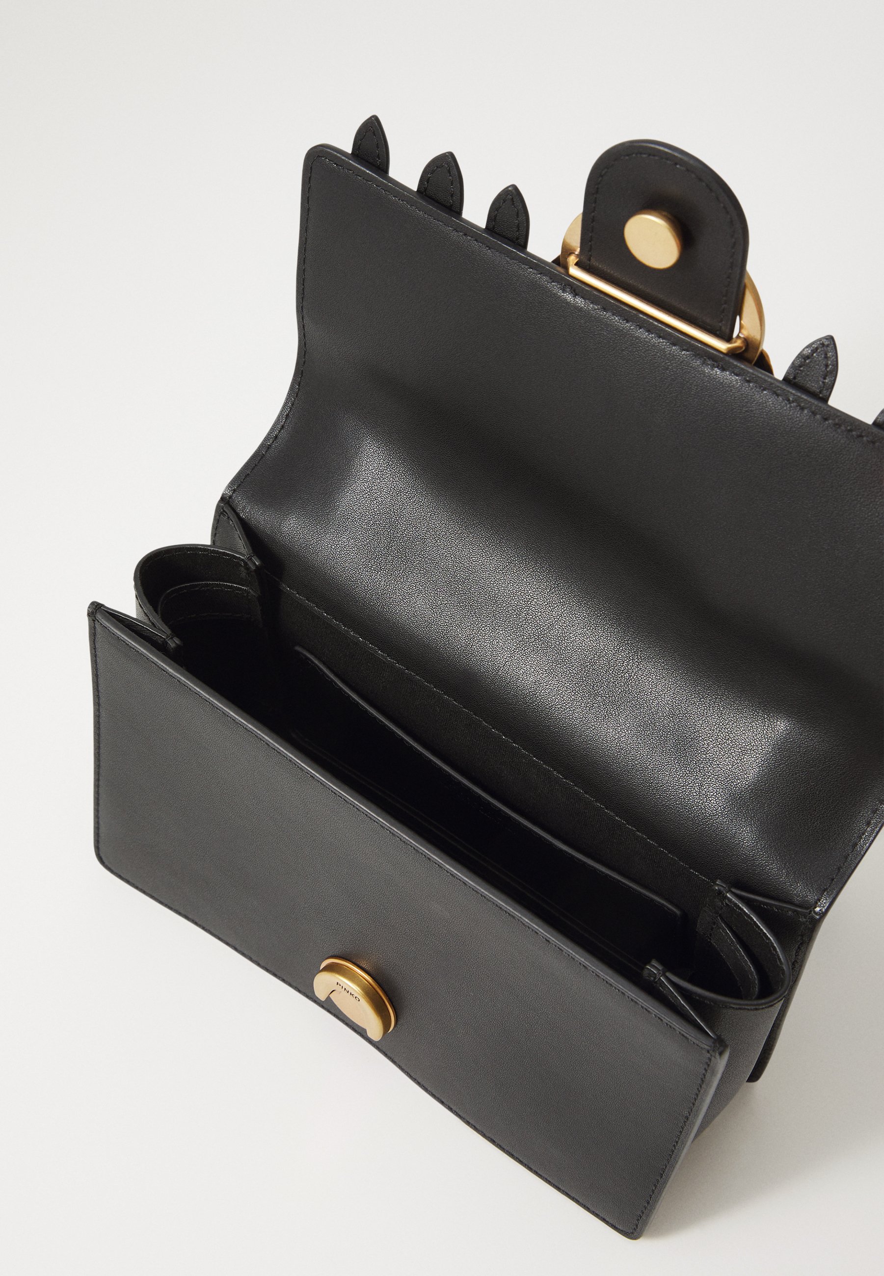 Pinko LOVE ONE MINI LIGHT - Geantă crossbody - limousine black