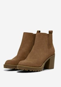 ONLY SHOES Stövletter - cognac