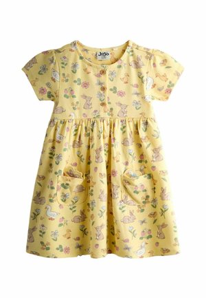 REGULAR FIT - DUCK BUNNY BUTTON DOWN PET IN POCKET  - Nappali ruha - light yellow