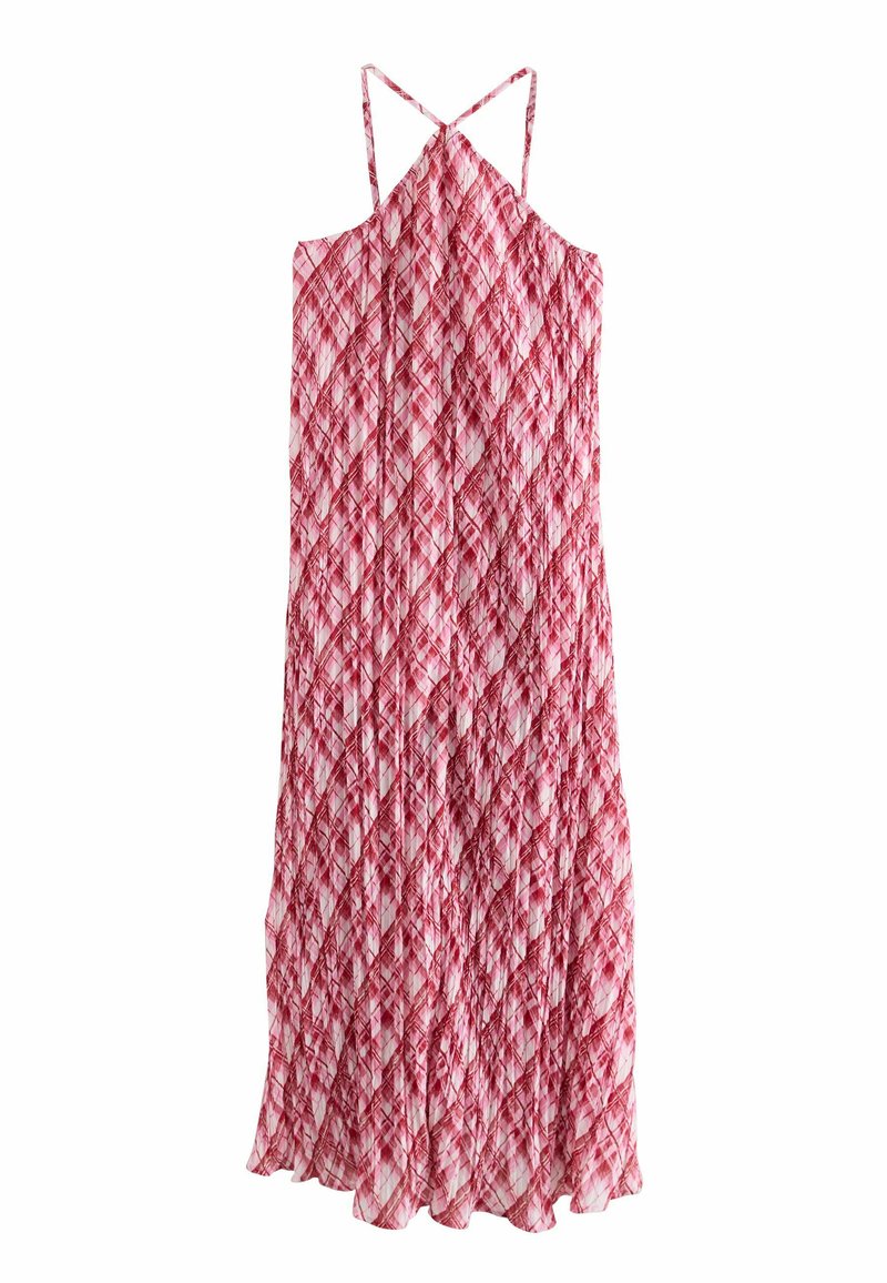 Next REGULAR FIT-HALTER NECK - Maksimekko - red white