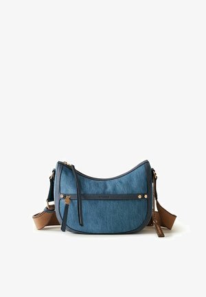 Borbonese, LUNA BAG SMALL - Sac bandoulière - blue