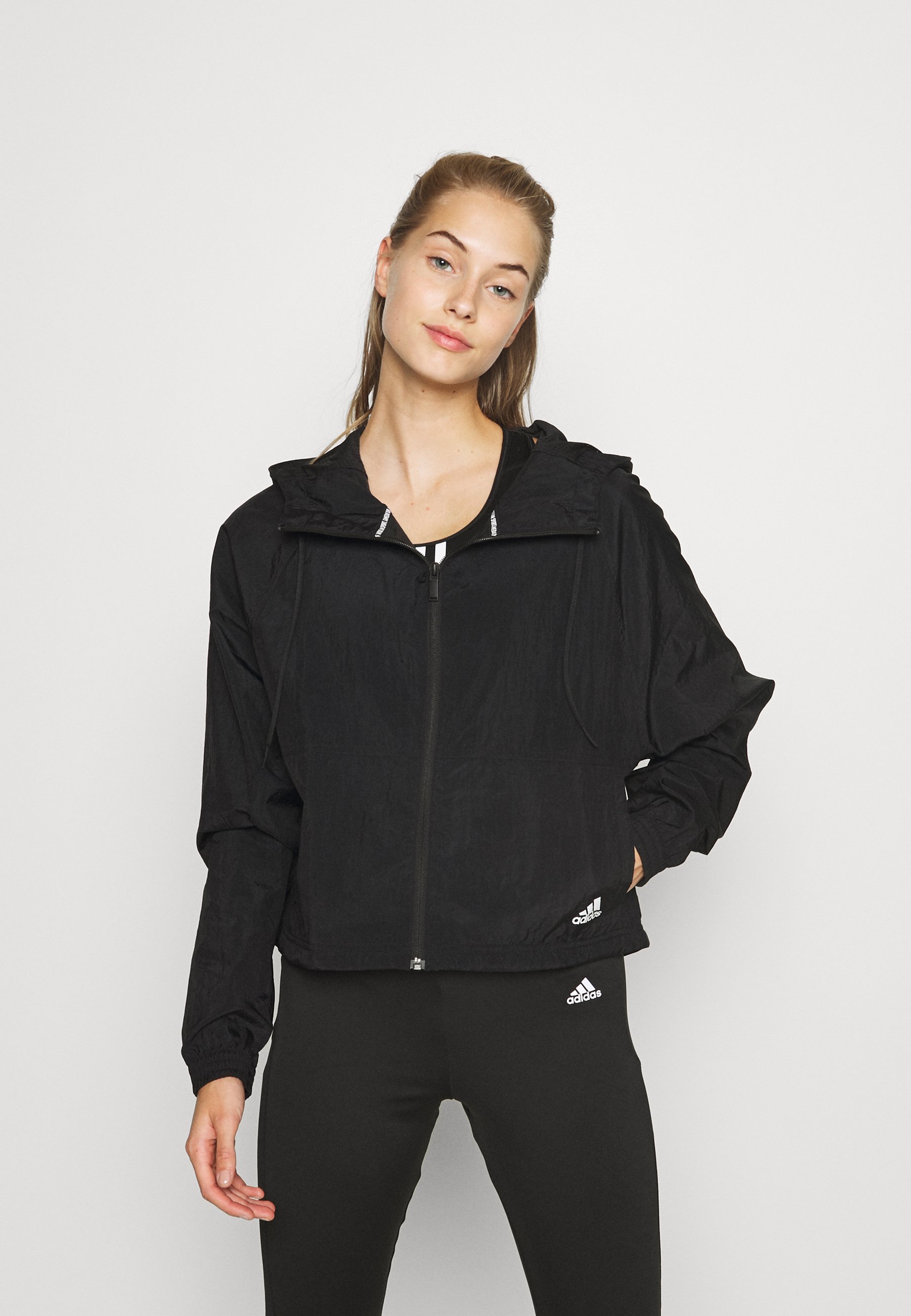 adidas Performance JACKET Trainingsjacke black adidas Performance JACKET Trainingsjacke black