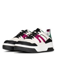 Posh by Poelman Zapatillas - black with pink combination