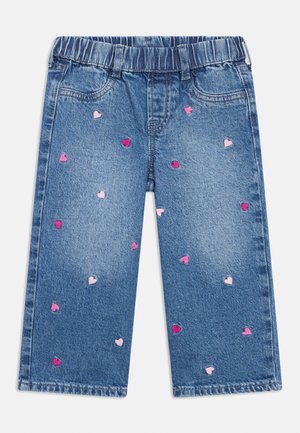 BABY PULL ON WIDE LEG TODDLER GIRL - Straight leg jeans - stone blue denim
