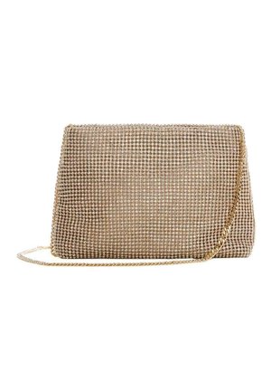 Sac bandoulière - gold-coloured