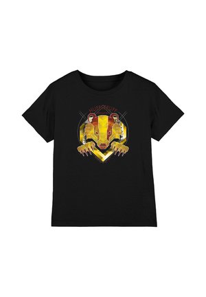 Cotton Soul, HARRY POTTER HUFFLEPUFF DEDICATION PATIENCE LOYALTY UNISEX - Print T-shirt - black