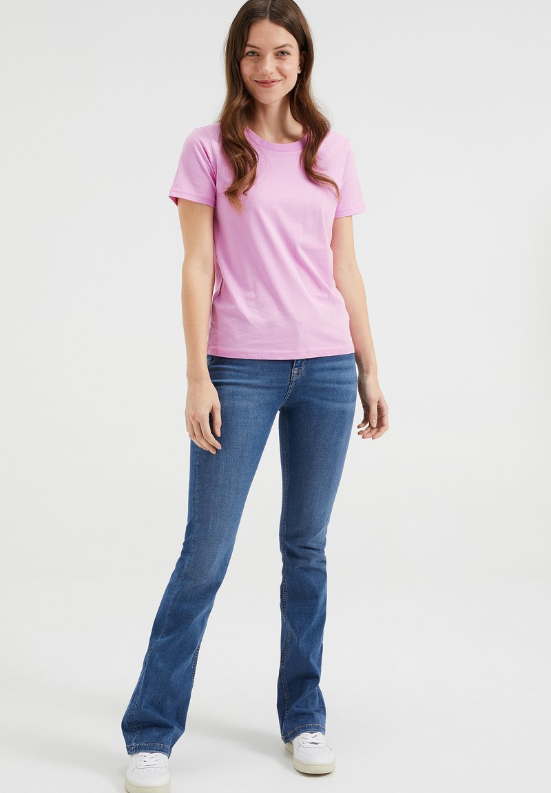 Damen T-Shirts | WE Fashion T-Shirt basic pink - TG27682 Damen T-Shirts | WE Fashion T-Shirt basic pink - TG27682
