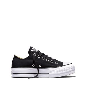 Converse CHUCK TAYLOR ALL STAR LIFT - Treniņu apavi - black/garnet/white